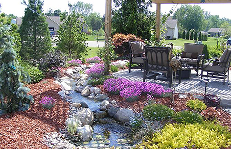 backyard+patio+and+garden+by+H+and+M+Landscaping