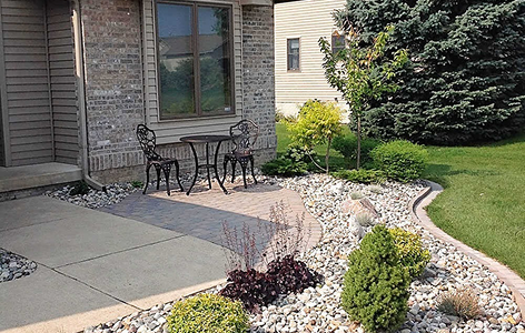 front+yard+landscape+design+by+H+and+M+landscaping